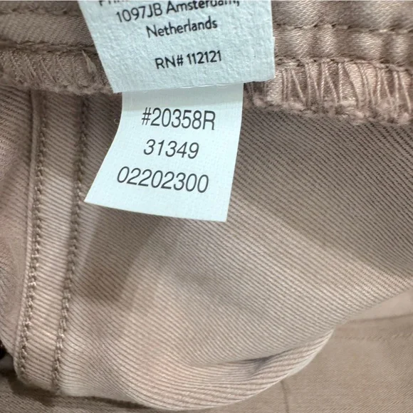 NWT Spanx 6” Stretch Twill Shorts Pull On Mauve Pink Size 1X